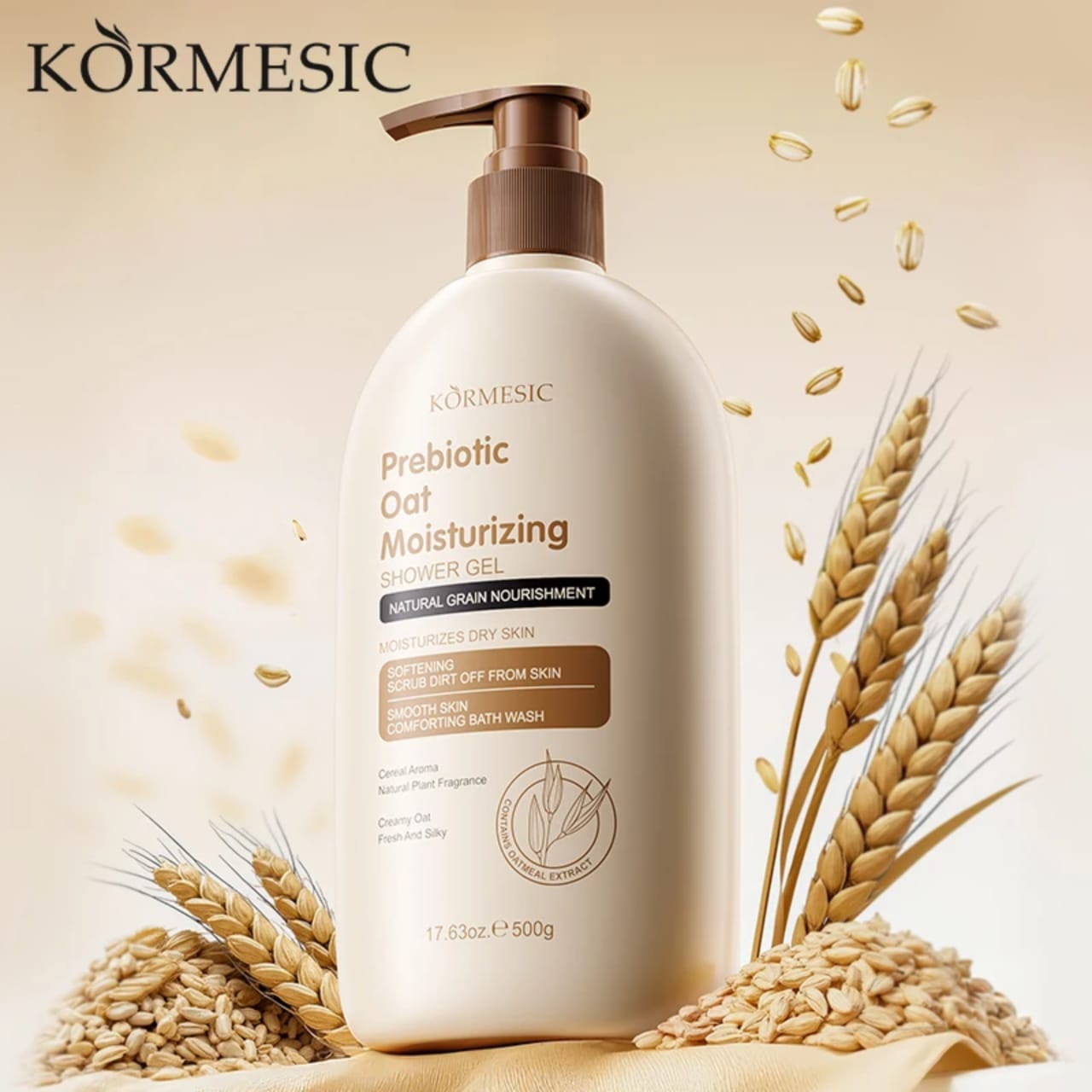 Prebiotic Oat Moisturizing Shower Gel