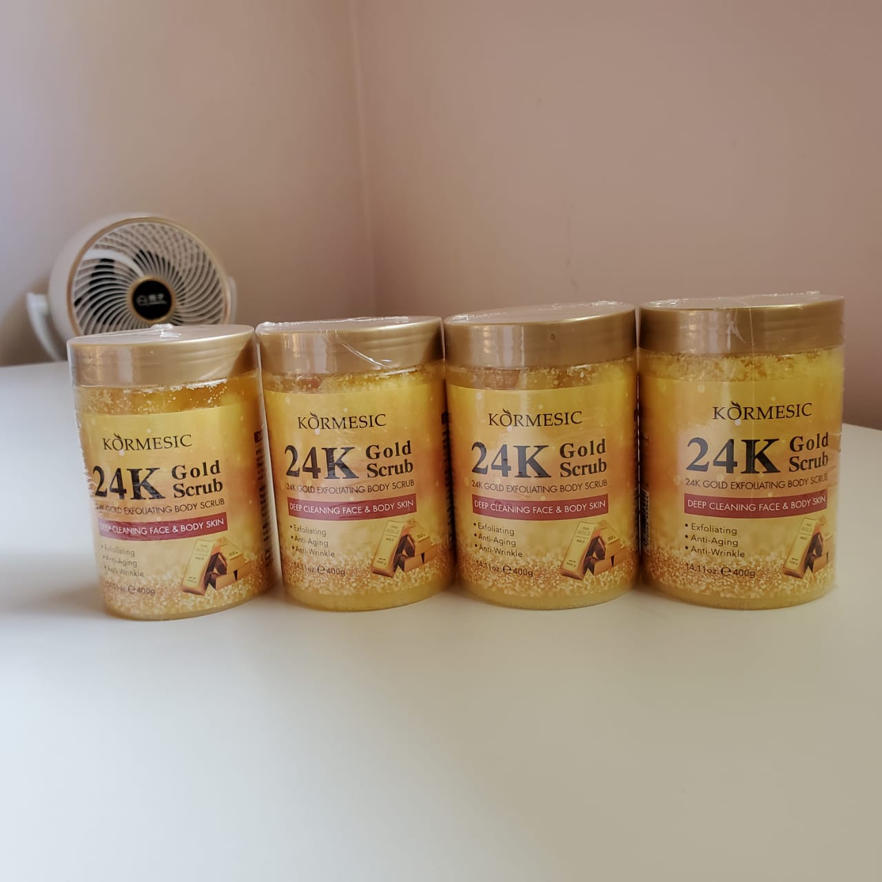 24K Gold Exfoliating Body Scrub